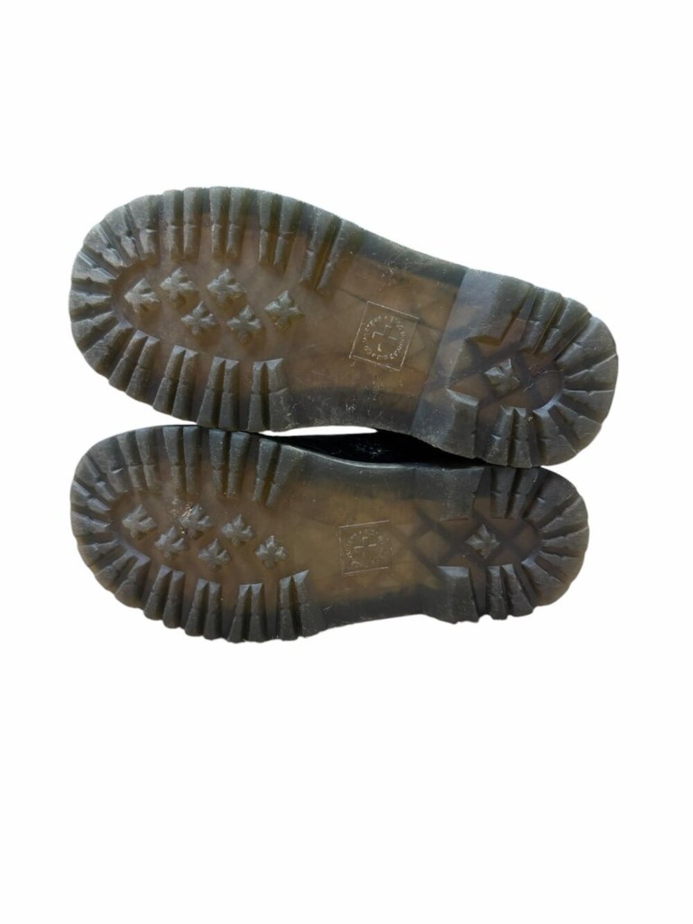 Dr. Martens Kids Black Boots with Teal Bug Print - Picture 9 of 9
